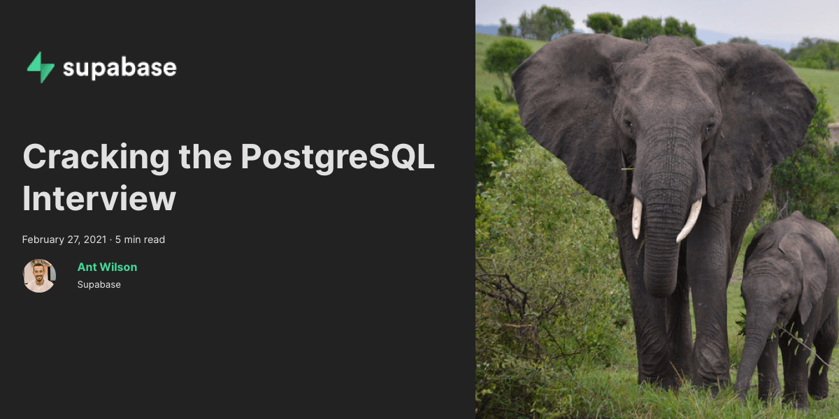 Cracking PostgreSQL Interview Questions thumbnail